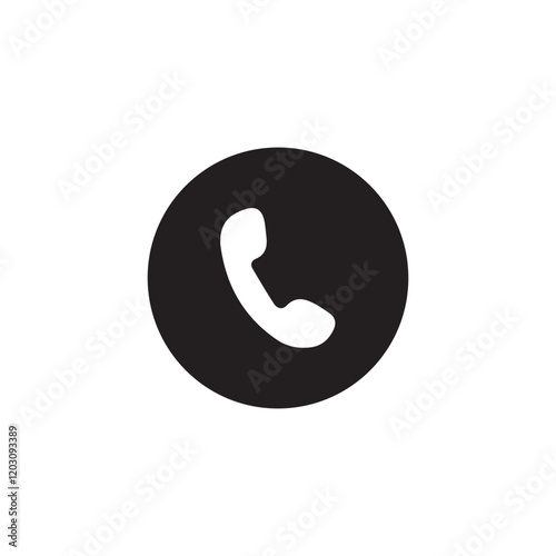 Phone, Call, Mobile, icon vector. Phone flat icon. Call symbol. phone call sign. Vector illustration eps 10