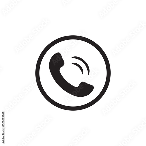 Phone, Call, Mobile, icon vector. Phone flat icon. Call symbol. phone call sign. Vector illustration eps 10