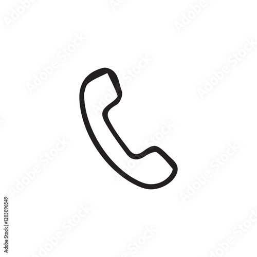 Phone, Call, Mobile, icon vector. Phone flat icon. Call symbol. phone call sign. Vector illustration eps 10