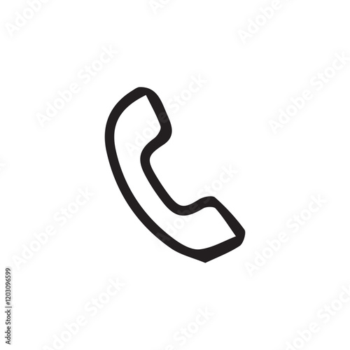 Phone, Call, Mobile, icon vector. Phone flat icon. Call symbol. phone call sign. Vector illustration eps 10