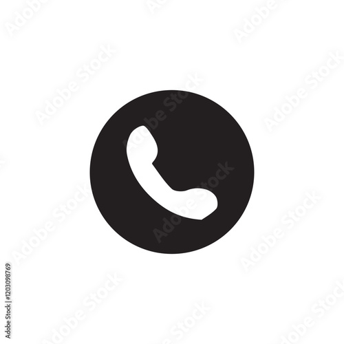 Phone, Call, Mobile, icon vector. Phone flat icon. Call symbol. phone call sign. Vector illustration eps 10