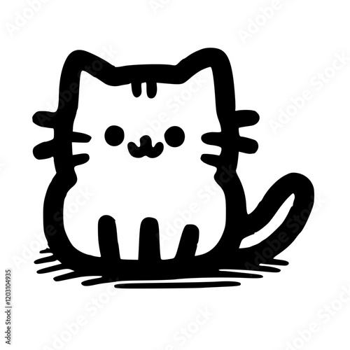 A Charming Collection of Unique Cat Icons Playful, Whimsical, and Adorably Designed to Capture the Heartwarming Expressions, Quirky Personalities, and Irresistible Cuteness of Felines in Modern