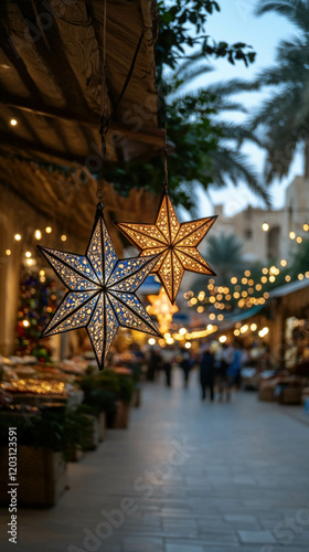 A Joyful Market Scene Fille...