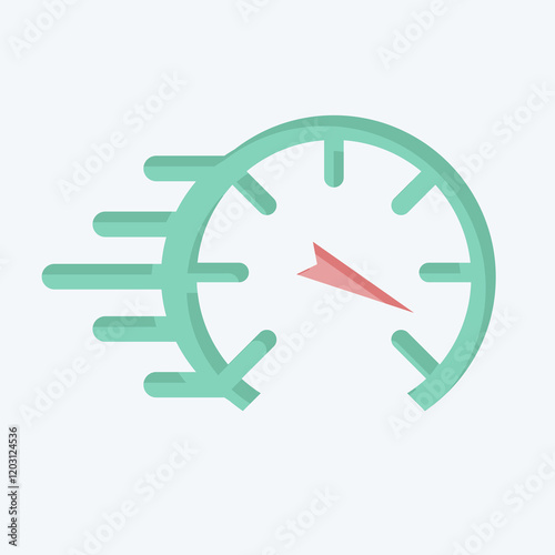 Free Download Icon Speed. related to Speed symbol. flat style. design editable - GFXLoad