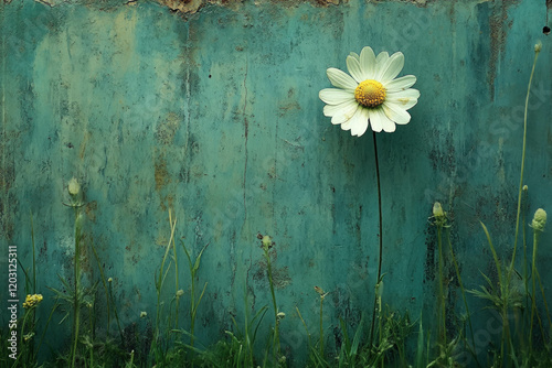 Grunge Flower Background
