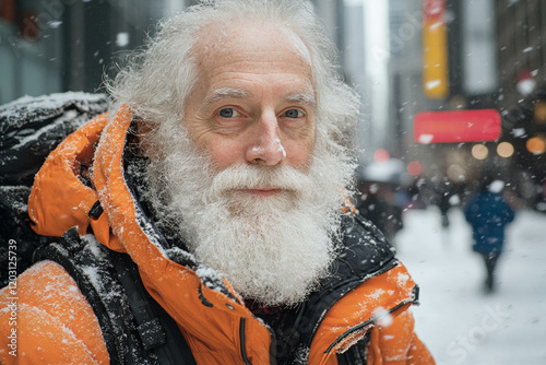 Man In Winter Coat