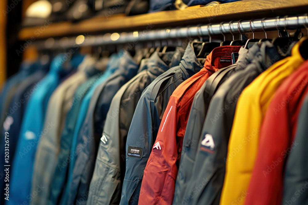 Obraz premium Ski Jacket Hanging