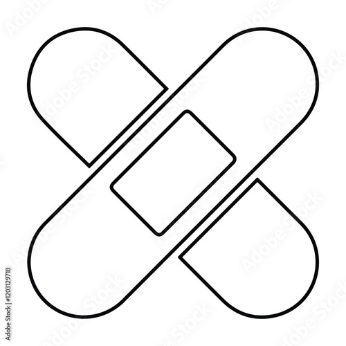 Heal, healing, patch icon