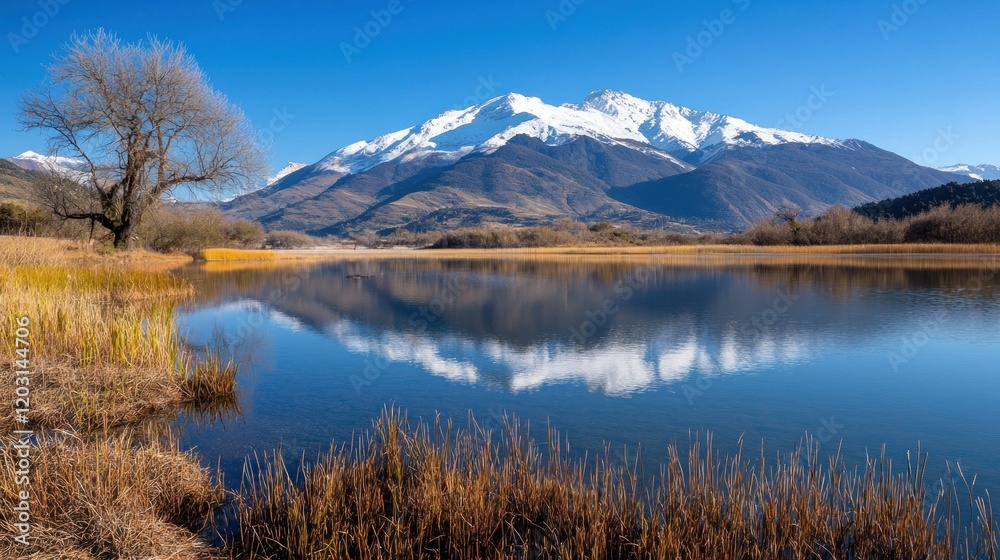 Mountain Lake Reflection Mountain Lake Reflection