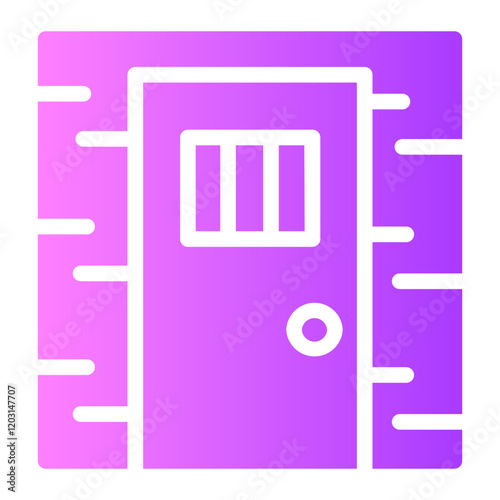 Holding Cell gradient icon