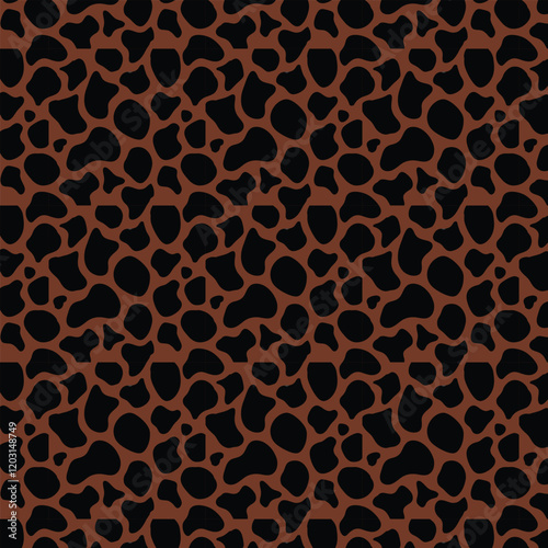 Giraffe skin print Pattern background, animal skin pattern illustration, Giraffe pattern print vector