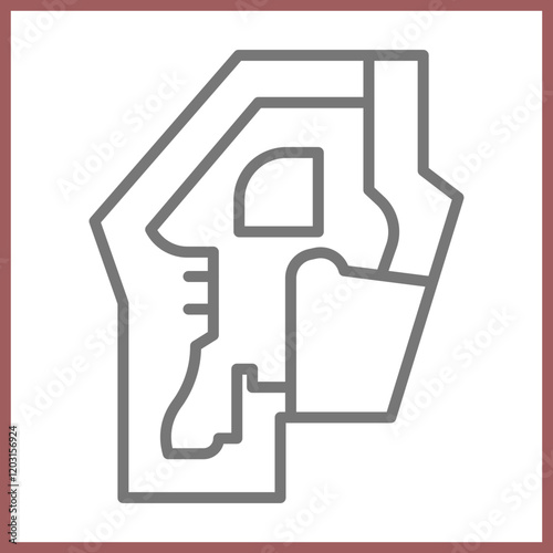 Mining Site Icon Design