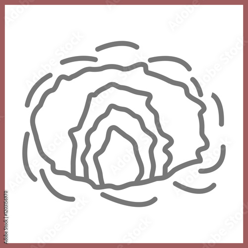 OpenPit Mine Icon Design