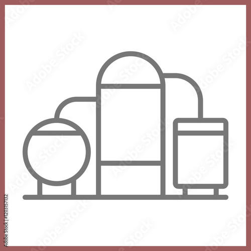 Refinery Icon Design