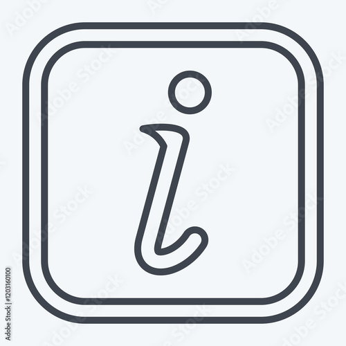 Icon Information. related to Public symbol. line style. design editable