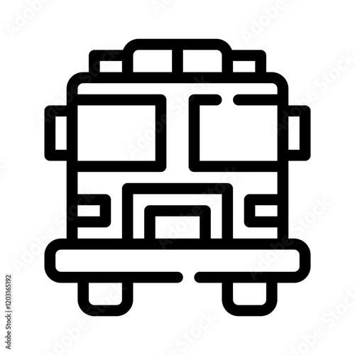 truck line icon