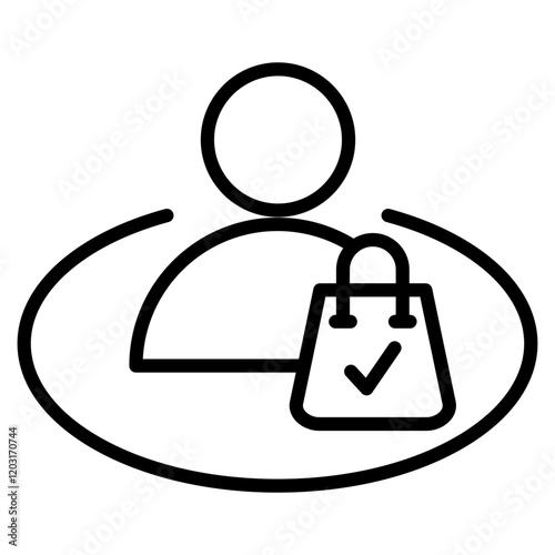 customers single icon