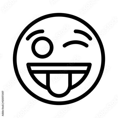 playful line icon