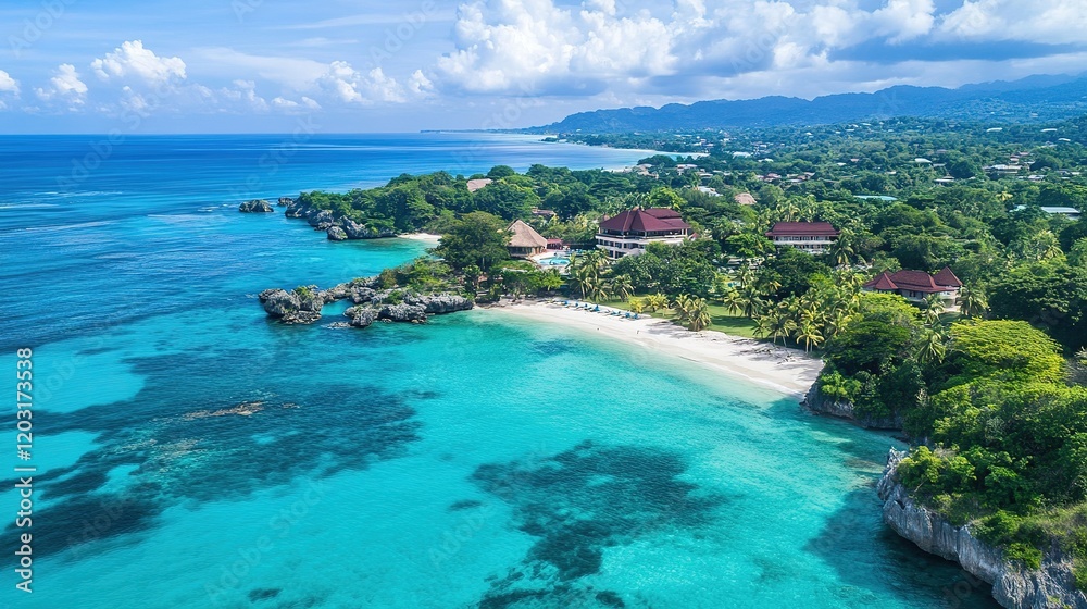 Fototapeta premium * Tips for saving on flights and accommodations.