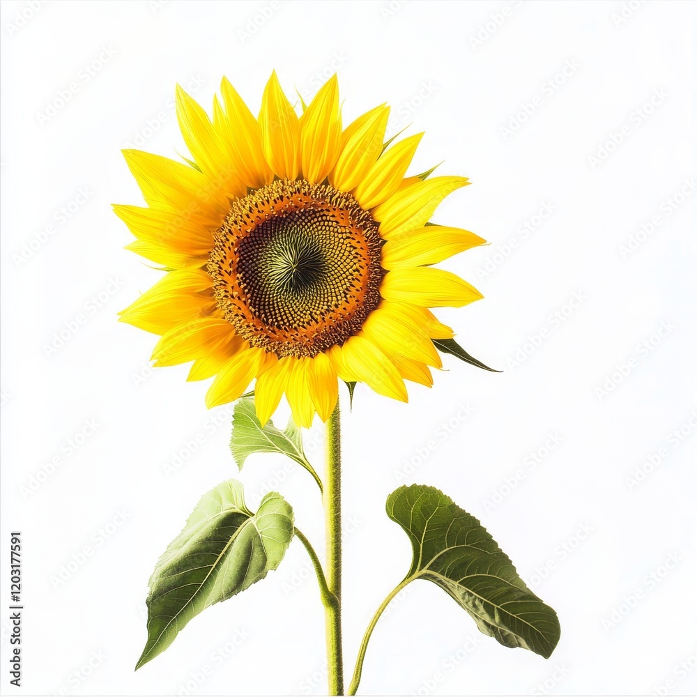 Sunflower seeds on pure white background, studio lights, for food, cooking, or gardening concepts Sunflower seeds on pure white background, studio lights, for food, cooking, or gardening concepts