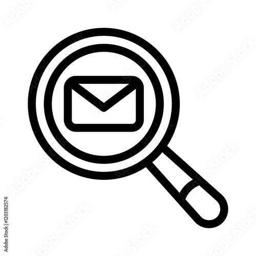 search line icon photo