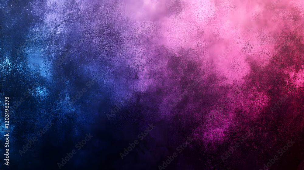 Obraz premium Beautiful cosmic horizon filled with nebulous clouds and shimmering stars.