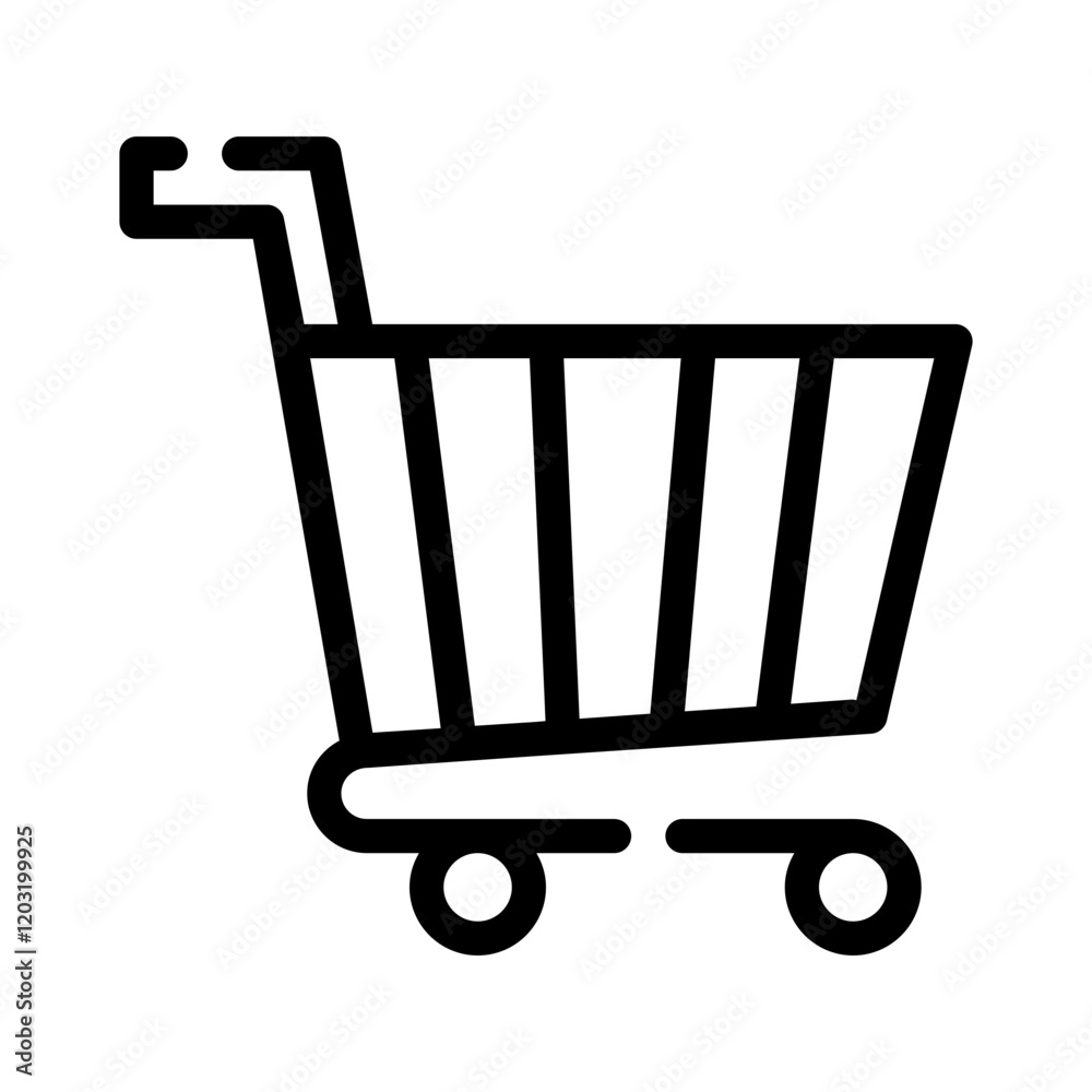 shopping line icon