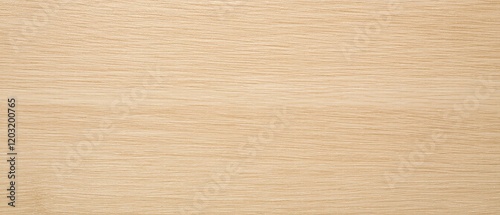 Smooth Beige Color Wooden Surface with Natural Grain and Knots. Made with generative AI