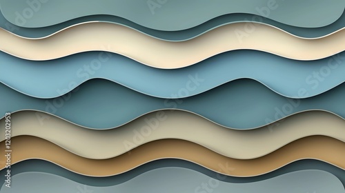 Wallpaper Mural background with waves Torontodigital.ca