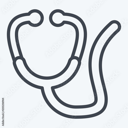 Icon Medical Examination. related to Healthcare symbol. line style. editable