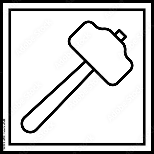 Sledgehammer Icon Design