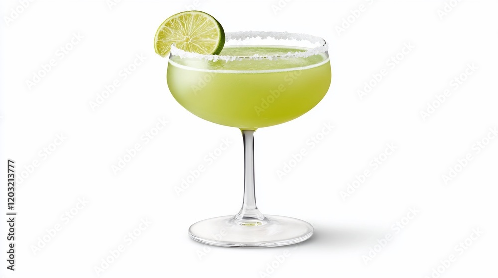 custom made wallpaper toronto digitalRefreshing green margarita cocktail in a coupe glass with lime wedge and salt rim.