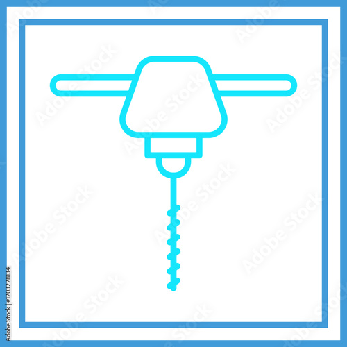 Jackhammer Icon Design