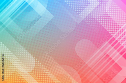 Halftone effect on gradient background abstract background