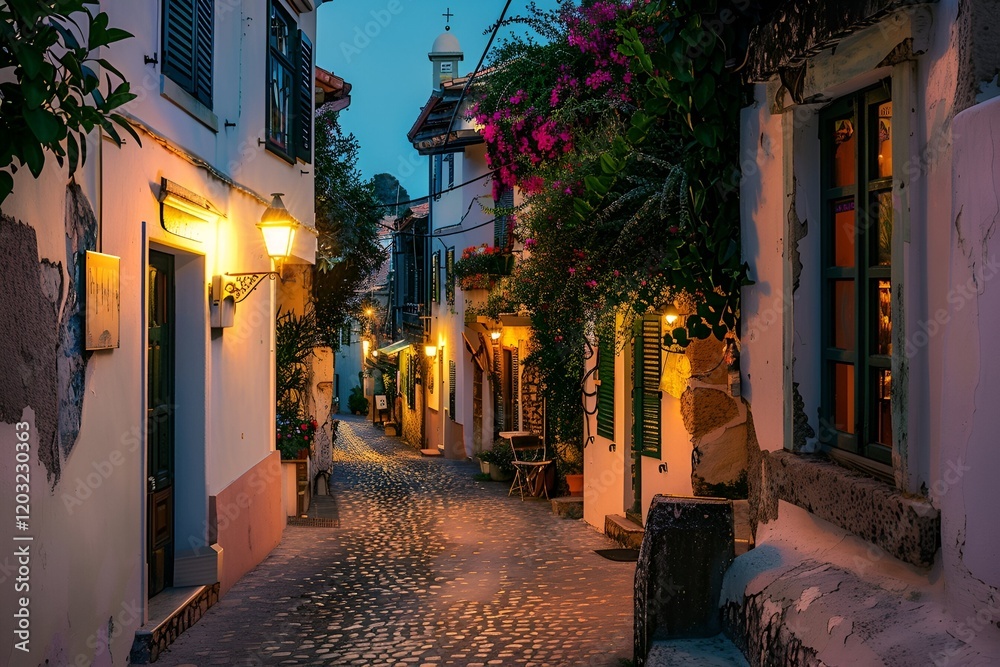 Obraz premium street in the old town