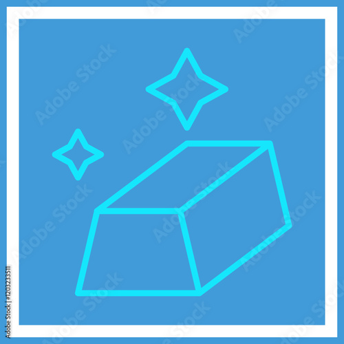 Gold Nugget Icon Design