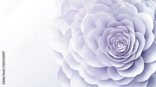 Lavender Paper Flower Background