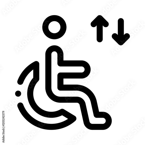 accessible line icon