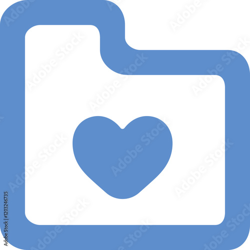 Directory love-favorite icon logo disign