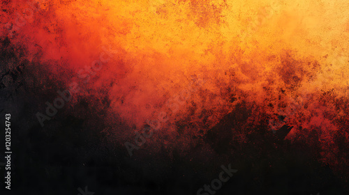 Trails of fiery orange flame swirling through a dark background, evoking motion and energy.