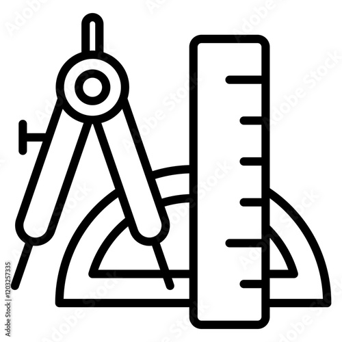 mathematics single icon