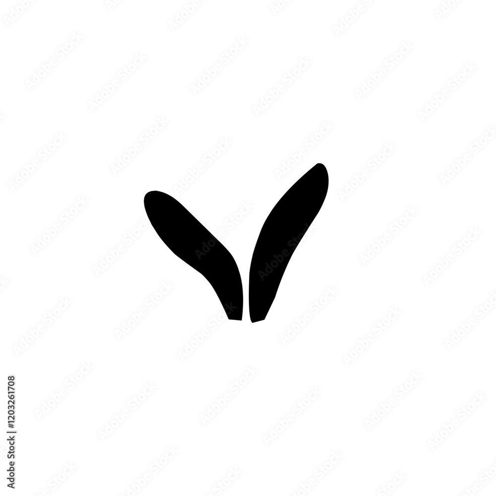Rabbit Ears Silhouette Rabbit Ears Silhouette