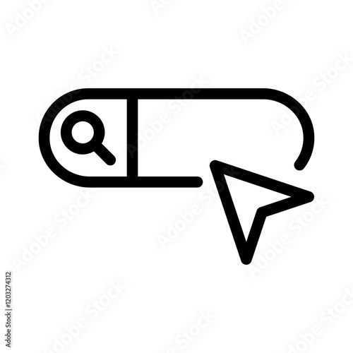 search line icon