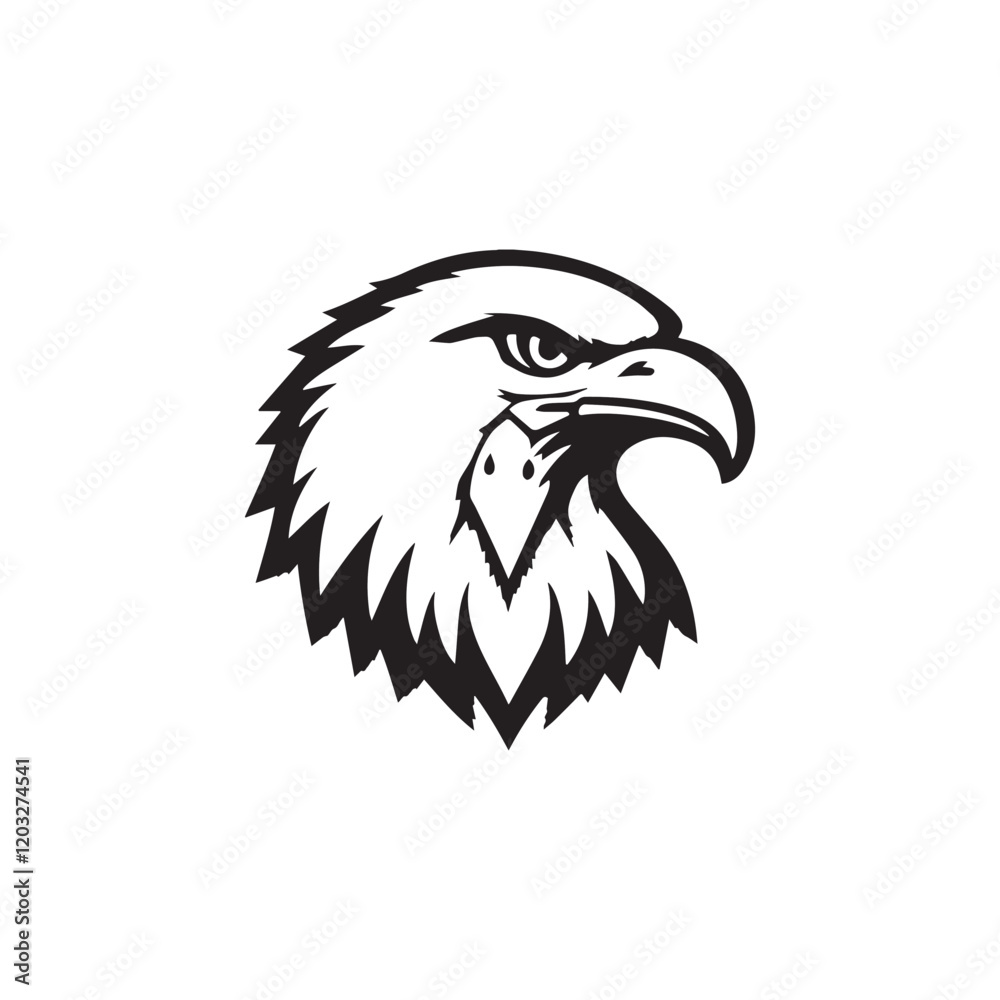 Obraz premium bald eagle illustration