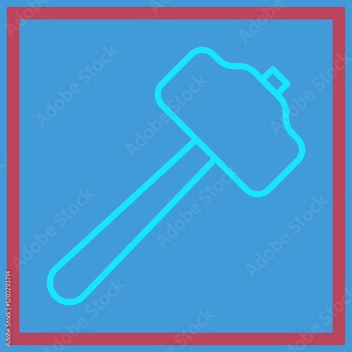 Sledgehammer Icon Design