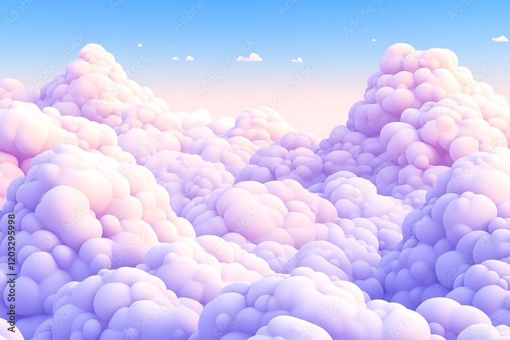 Pastel Cloudscape - A Dreamy Sky Pastel Cloudscape - A Dreamy Sky