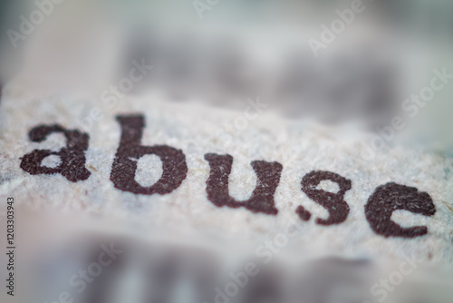 A macro snapshot of the word 