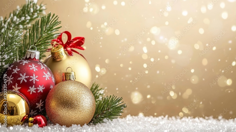 custom made wallpaper toronto digitalColorful ornaments on a festive background.