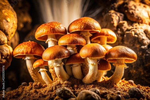 Fresh Belgian Cave Mushrooms, Organic Bounty photo