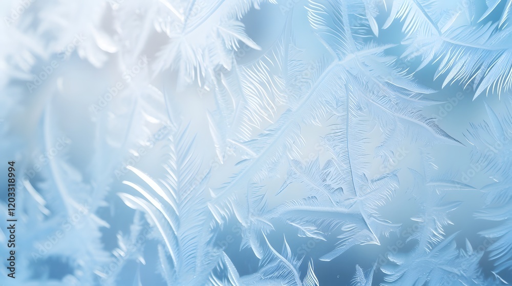 Mesmerizing close up of intricate frost patterns adorning the surface of a windowpane creating a serene and ethereal winter wonderland scene The delicate crystalline designs glisten and sparkle Mesmerizing close up of intricate frost patterns adorning the surface of a windowpane creating a serene and ethereal winter wonderland scene The delicate crystalline designs glisten and sparkle